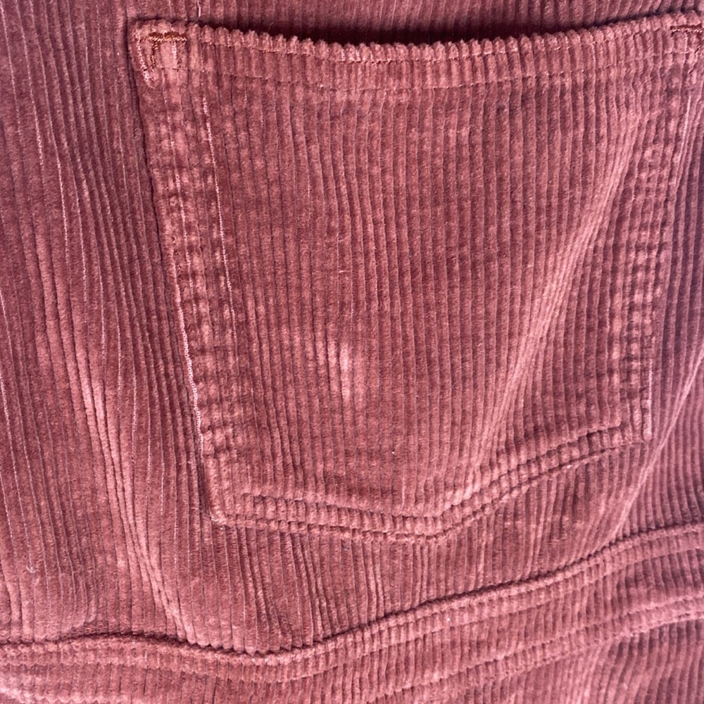 Reformation Rodeo Overall Corduroy Womens size 2. Wash-Rust. - Picture 6 of 11